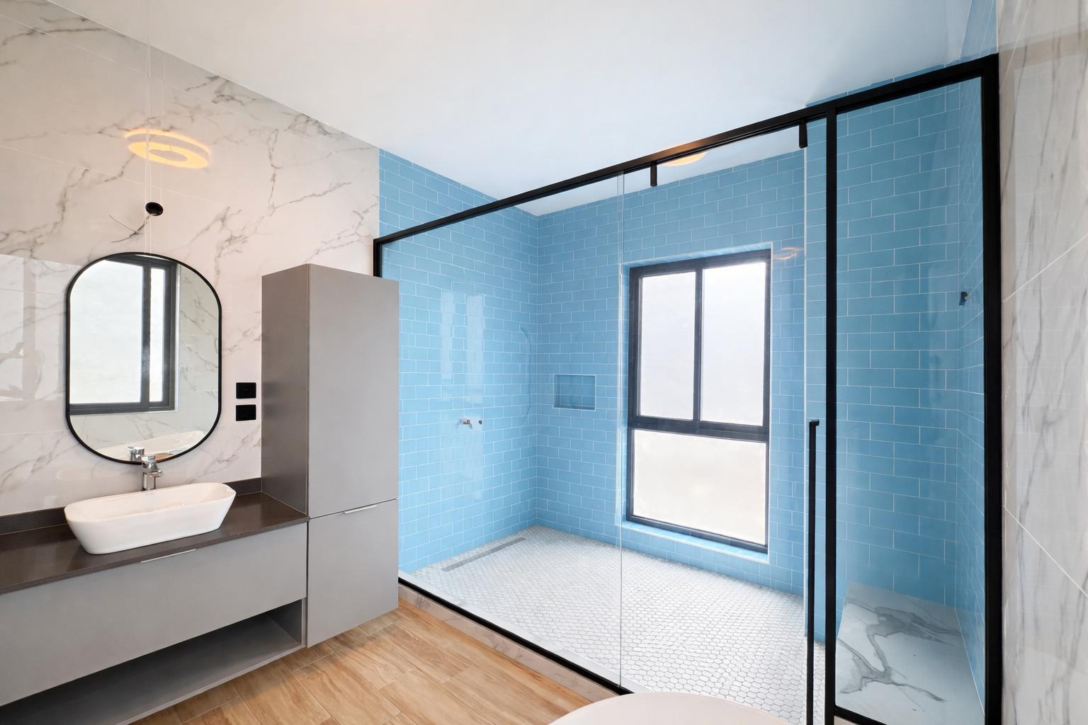 Aluminum & Glass Shower Enclosures