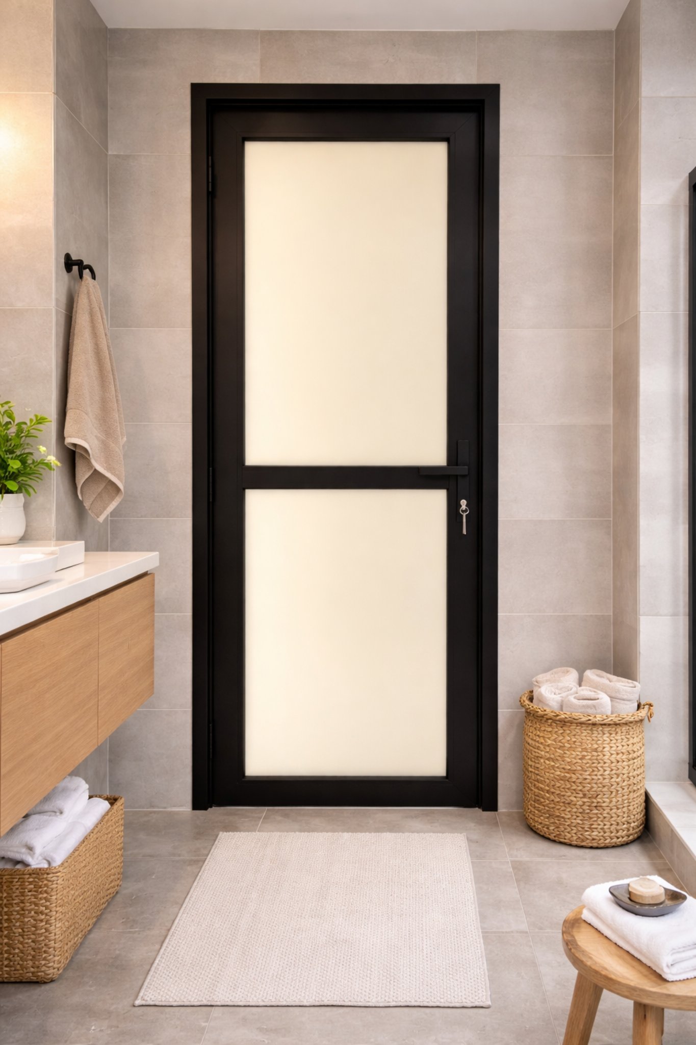 Hinged Aluminum Door System